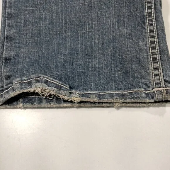 Affliction Denim Killers Men’s Jeans 34X32 Medium Wash Cross Goth Grunge Emo Y2K - Picture 7 of 9